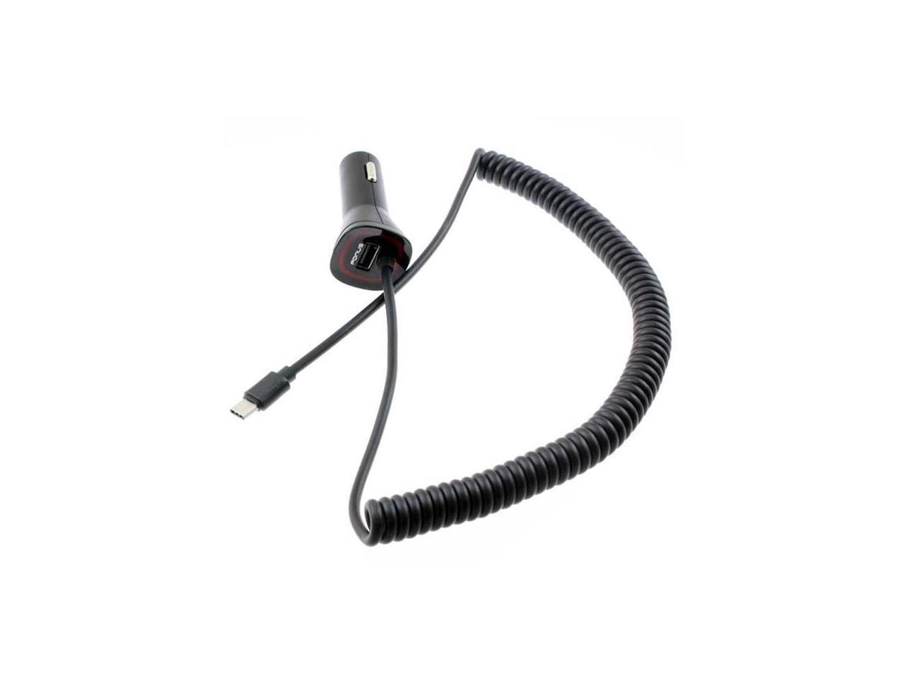 3.1Amp TypeC Rapid Car DC Power Adapter Plugin Charger USB Port USBC