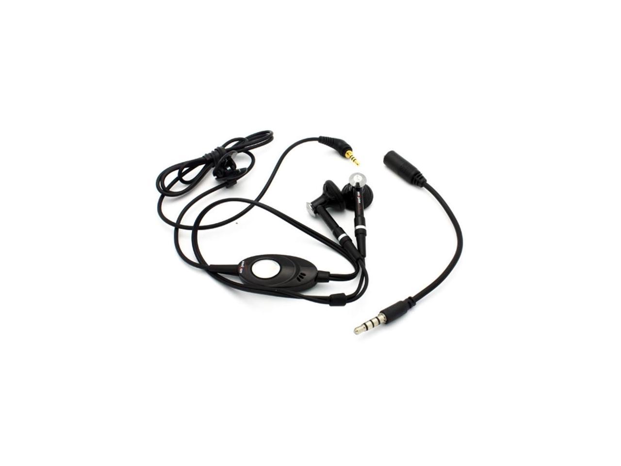 Verizon Wired Headset Handsfree Earphones Dual Earbuds Headphones For 