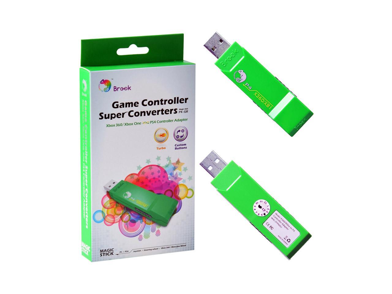 Brook Xbox 360 Xbox One Controller To Ps4 Adapter Converter Newegg Com