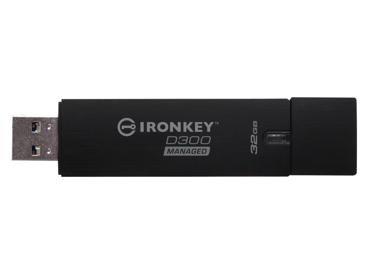 ironkey d300 encrypted usb flash drive