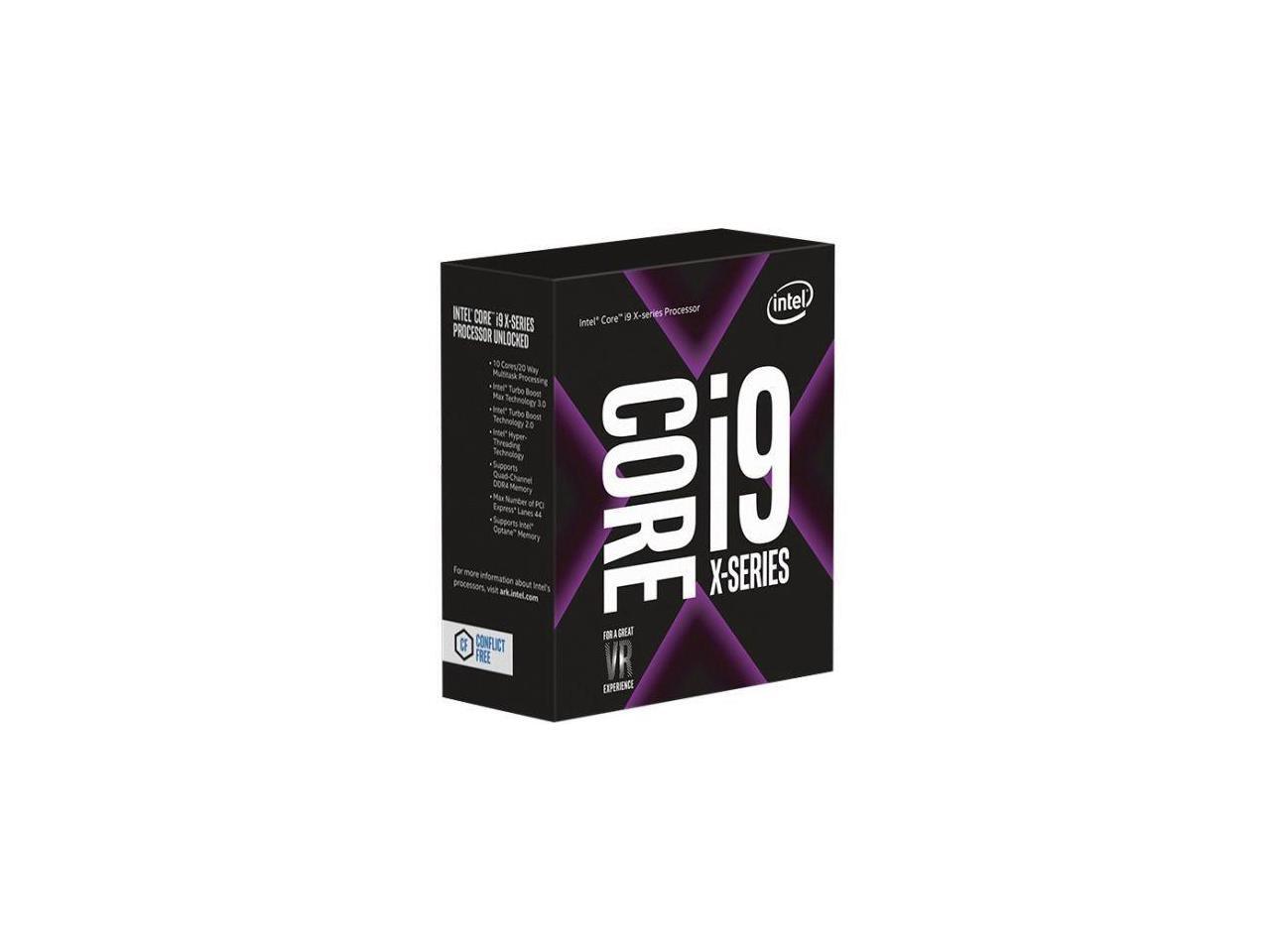 Intel OEM Core i9-7900X Processor 10 Cores, 13.75M Cache, up to 4.3 GHz ...