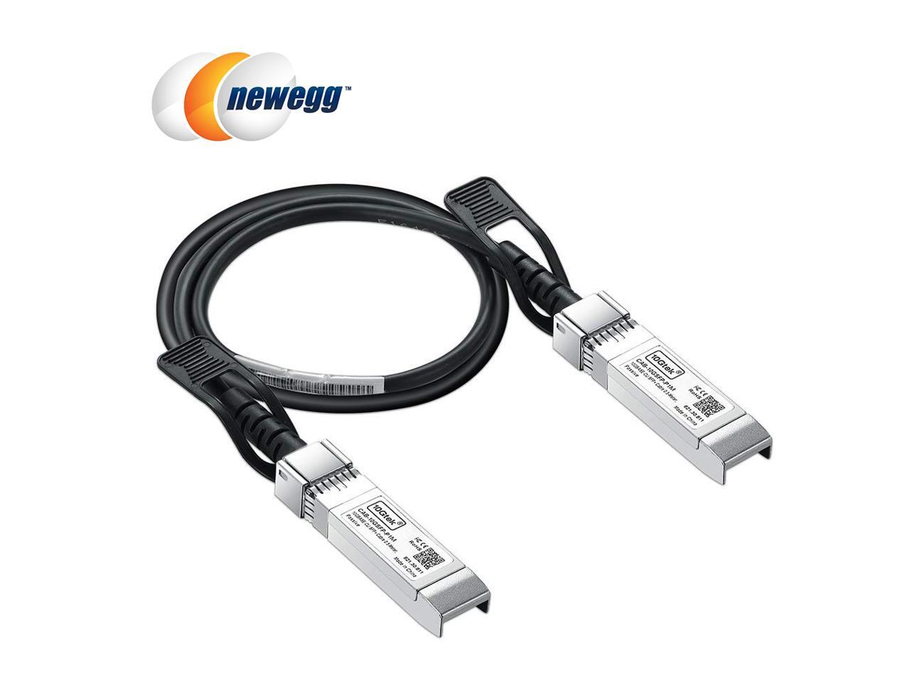 Direct Attach Copper Cable 10Gb//s 10GBASE-CU Twinax SFP DAC Cable Passive 0.5-Meter for Ubiquiti SFP