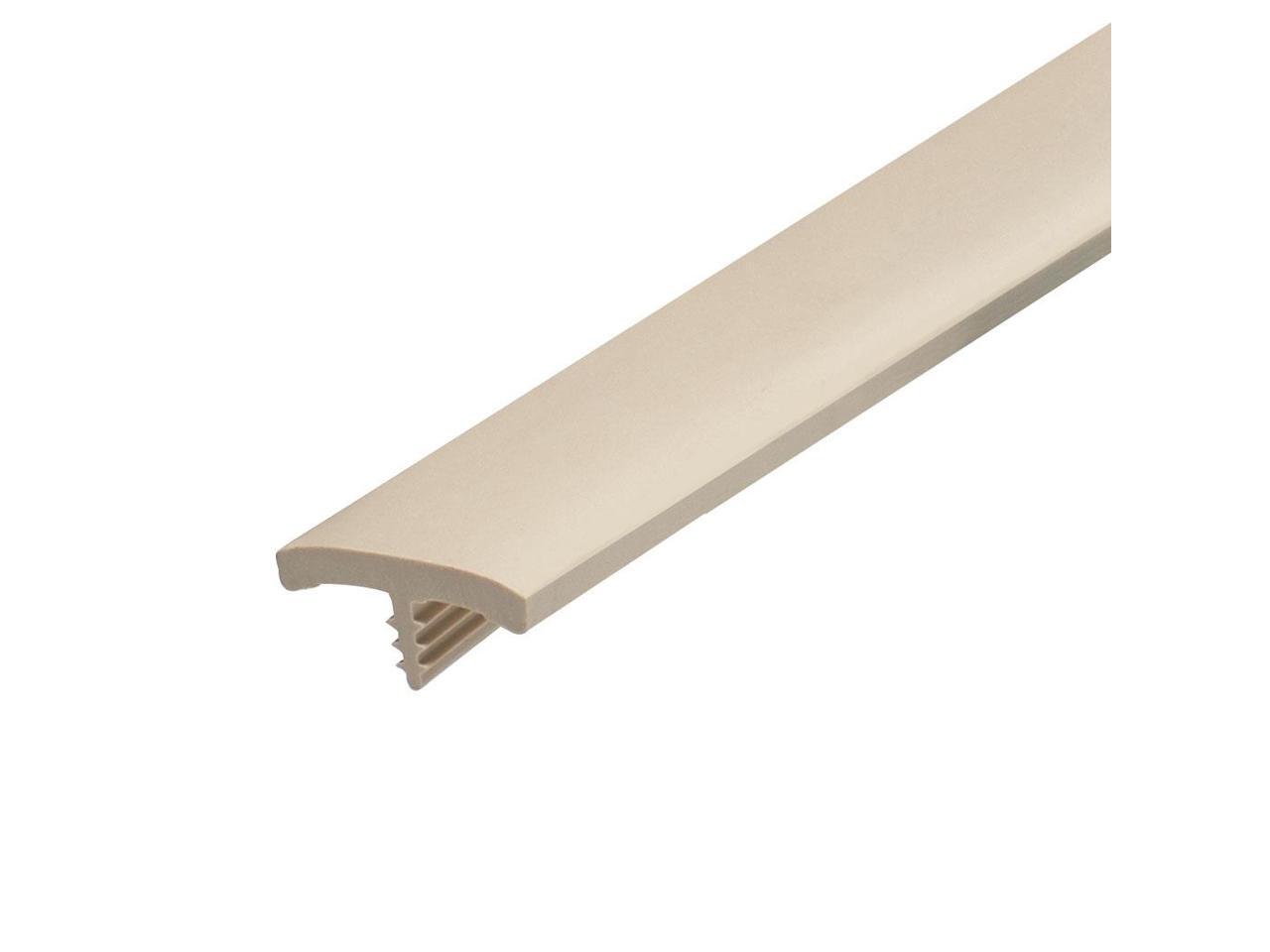 Outwater Plastic T Molding Tee Mldg 13//16 243 Storm Gray Leatherette Embossed Flexible Polyethylene Center Barb Tee Moulding 25 Foot Hobby Pack Coil