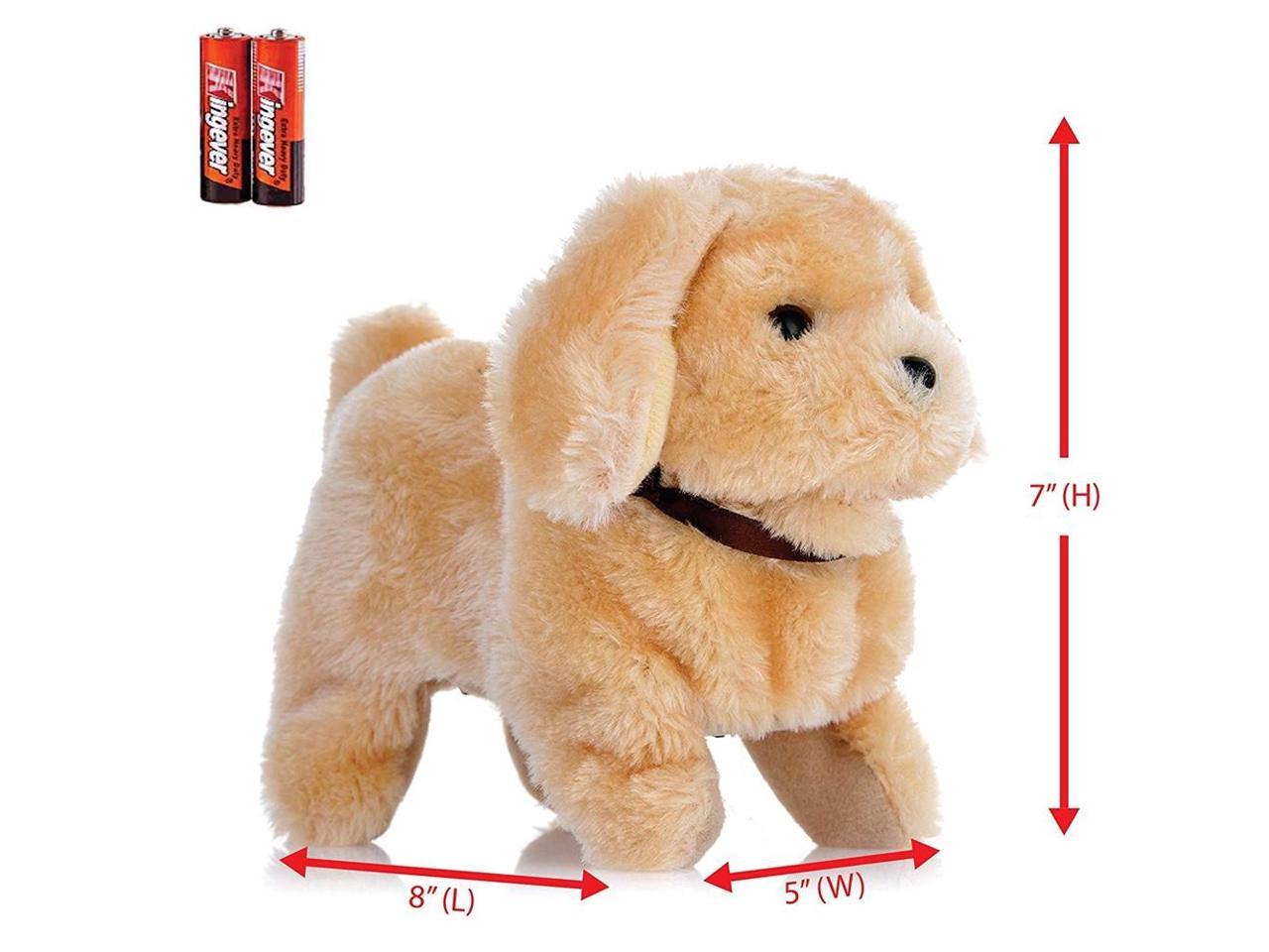 barking stuffed dog toy