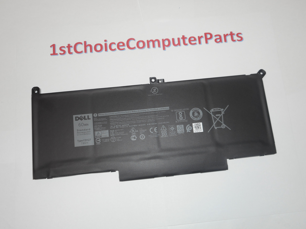 Dell Latitude Notebook Battery  OEM  F3YGT For E7280 E7480 E7290 7380 7390 7490 I4957583936