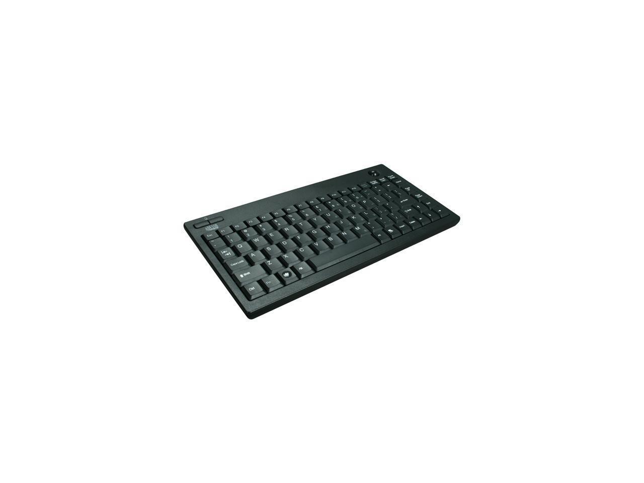 Adesso WKB-3100UB 2.4 GHz RF Wireless Mini keyboard built-in Optical ...