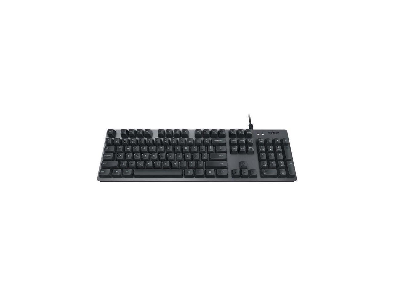 Logitech K840 Mechanical Keyboard with Romer G mechanical Switches for
