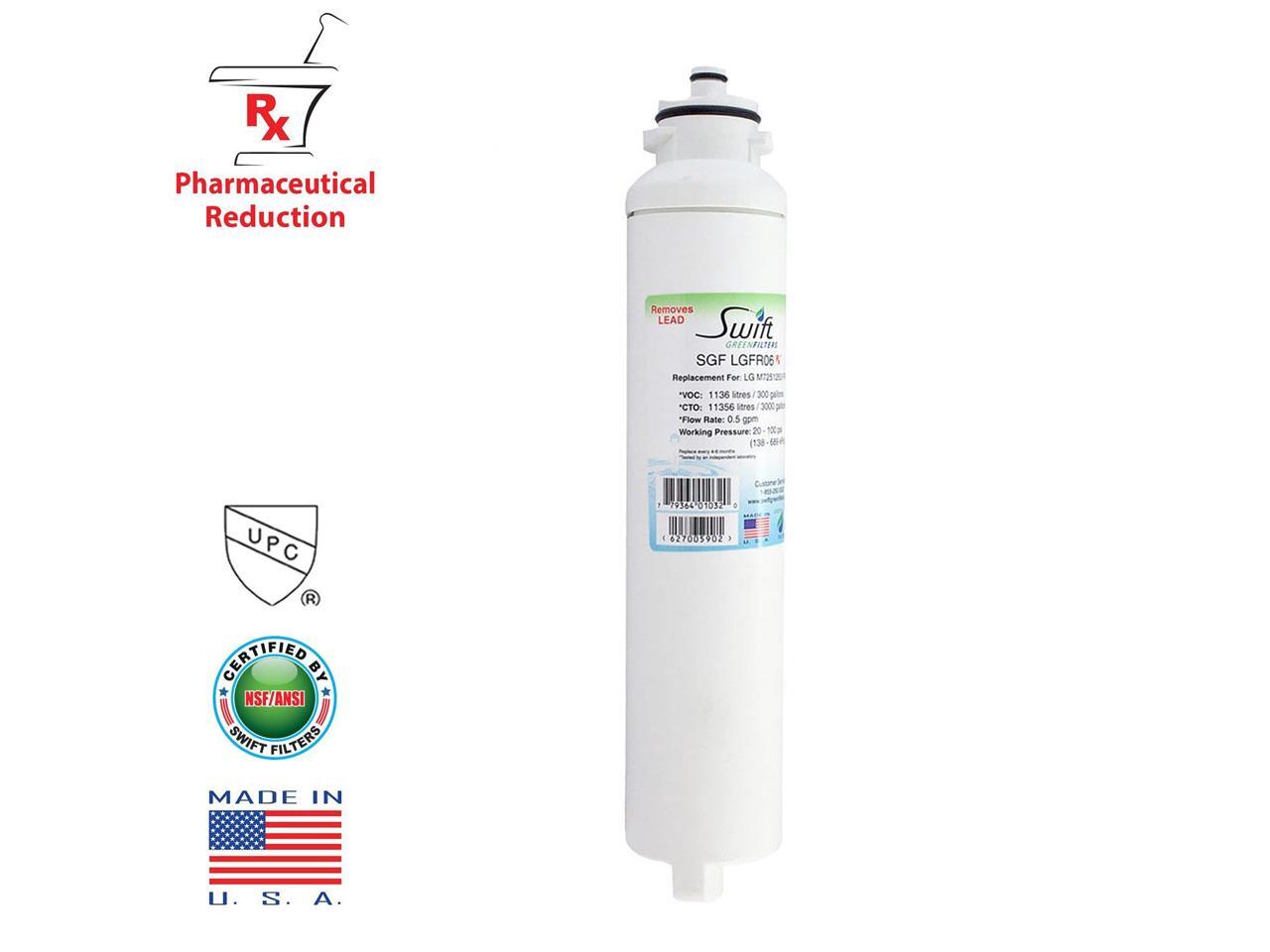 SWIFT GREEN FILTERS SGFGSVF Water Filter (Replacement for GE(R) FQSVF