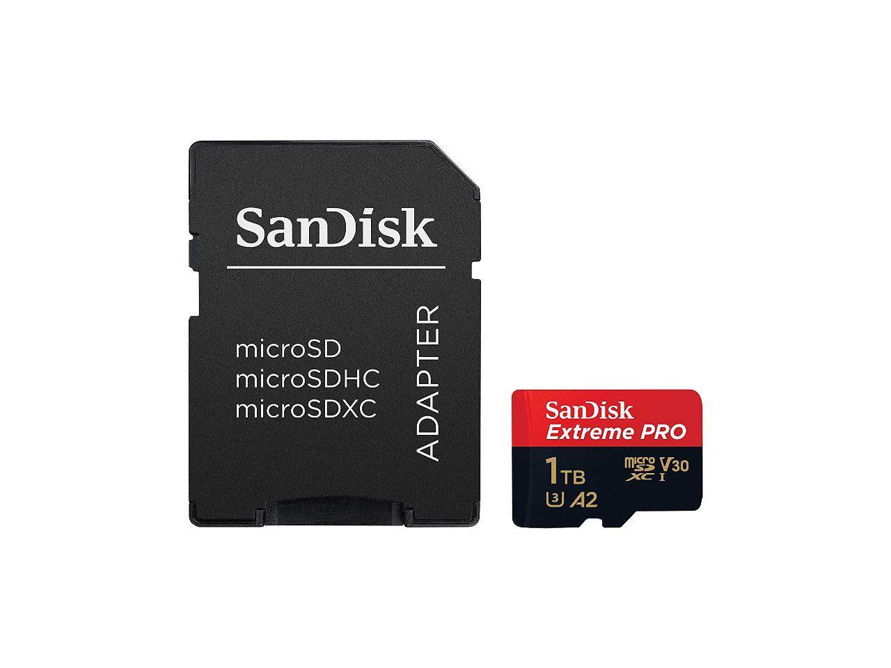 Sandisk EXTREME PRO UHS-I 1TB memory card MicroSDXC Class 10 
