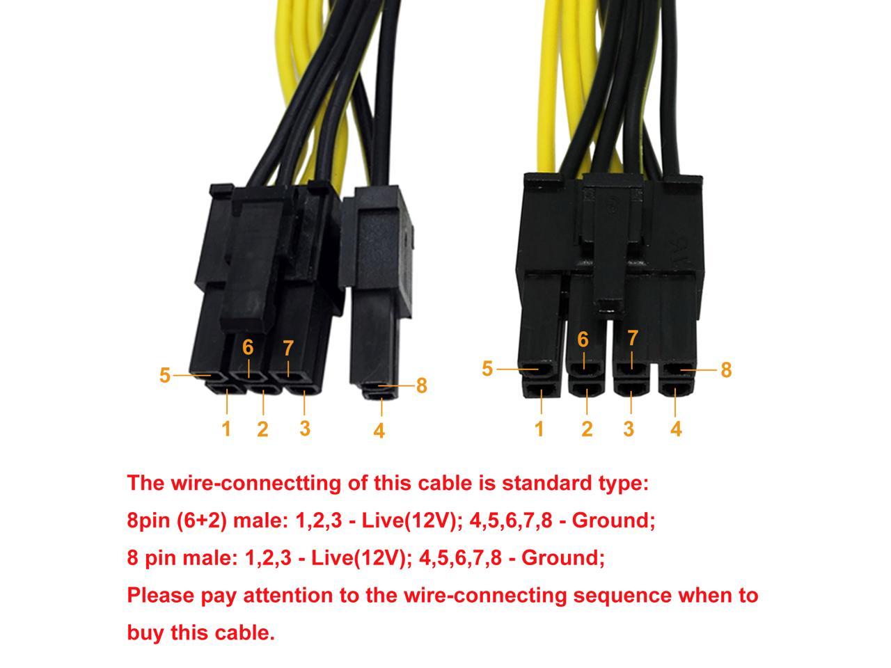 6-pin X 8 Cable Peine Para Cabina De 3 mm 8-pin Uphere 24 Piezas Set = 24-pin X 4 X 12