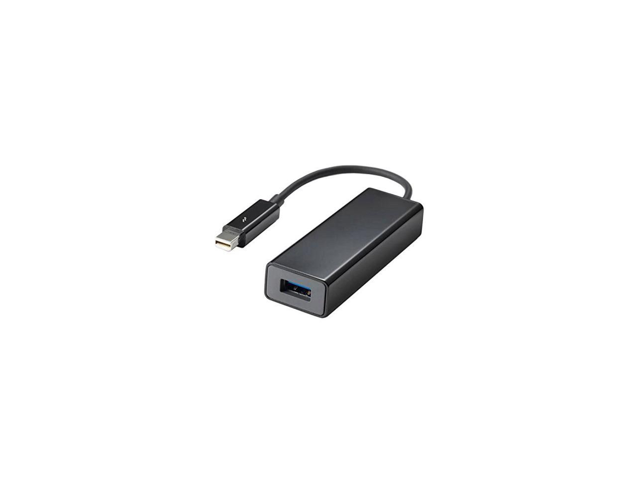 Thunderbolt Port To Usb 3 0 Super Speed Hard Disk Drive Adapter Dongle For Apple Macbook Imac 14 15 Newegg Com