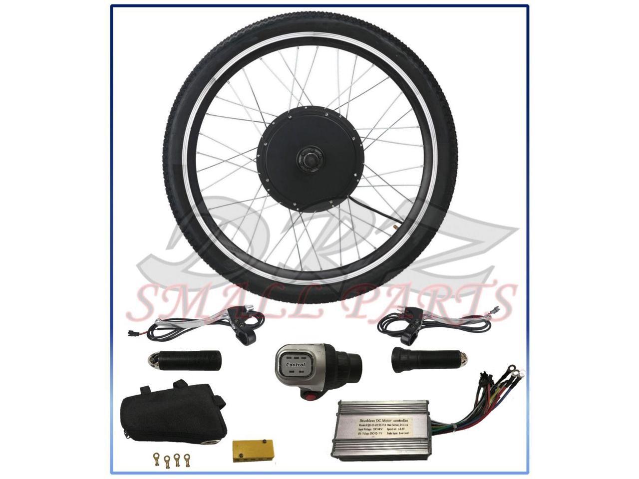 Bluetooth Electric Front//Rear Bicycle Wheel E Bike Motor Conversion Rechargeable