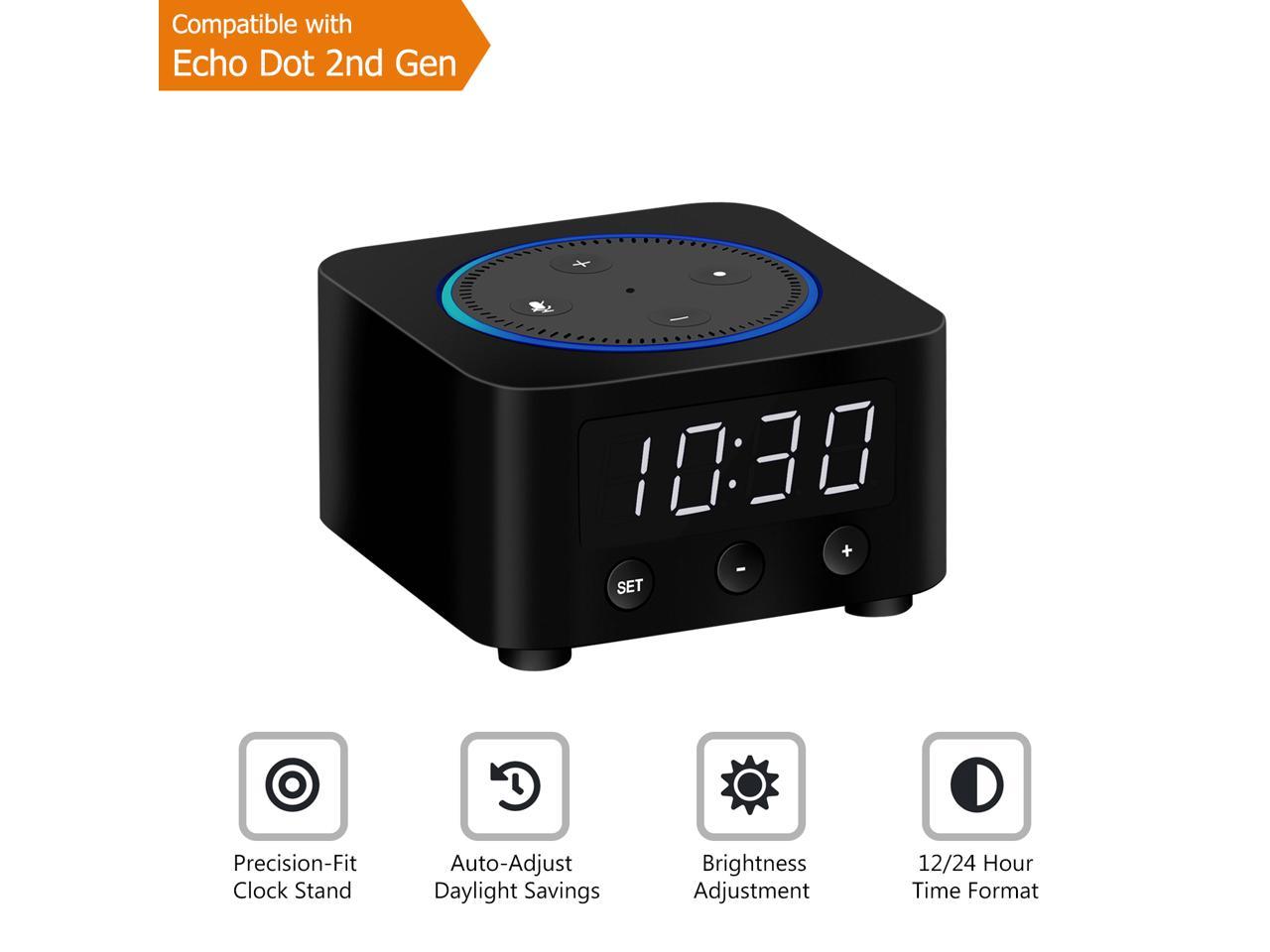 Znewtech Clock Stand for Amazon Echo Dot 2nd Gen Brand New
