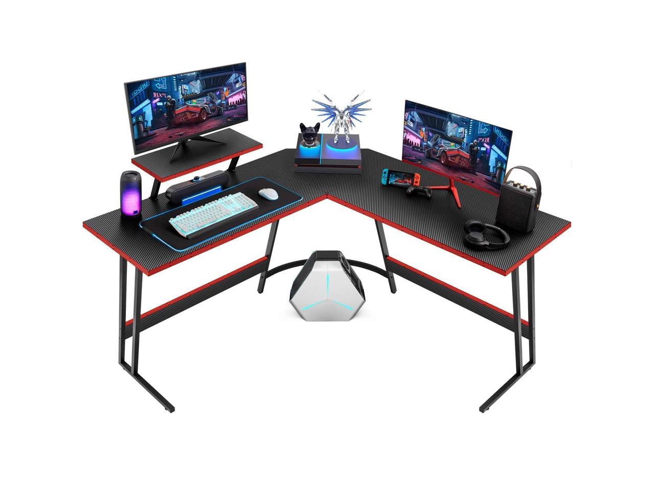 L Shaped Desk Home Office Corner Desk Computer Table Gaming Desk 
