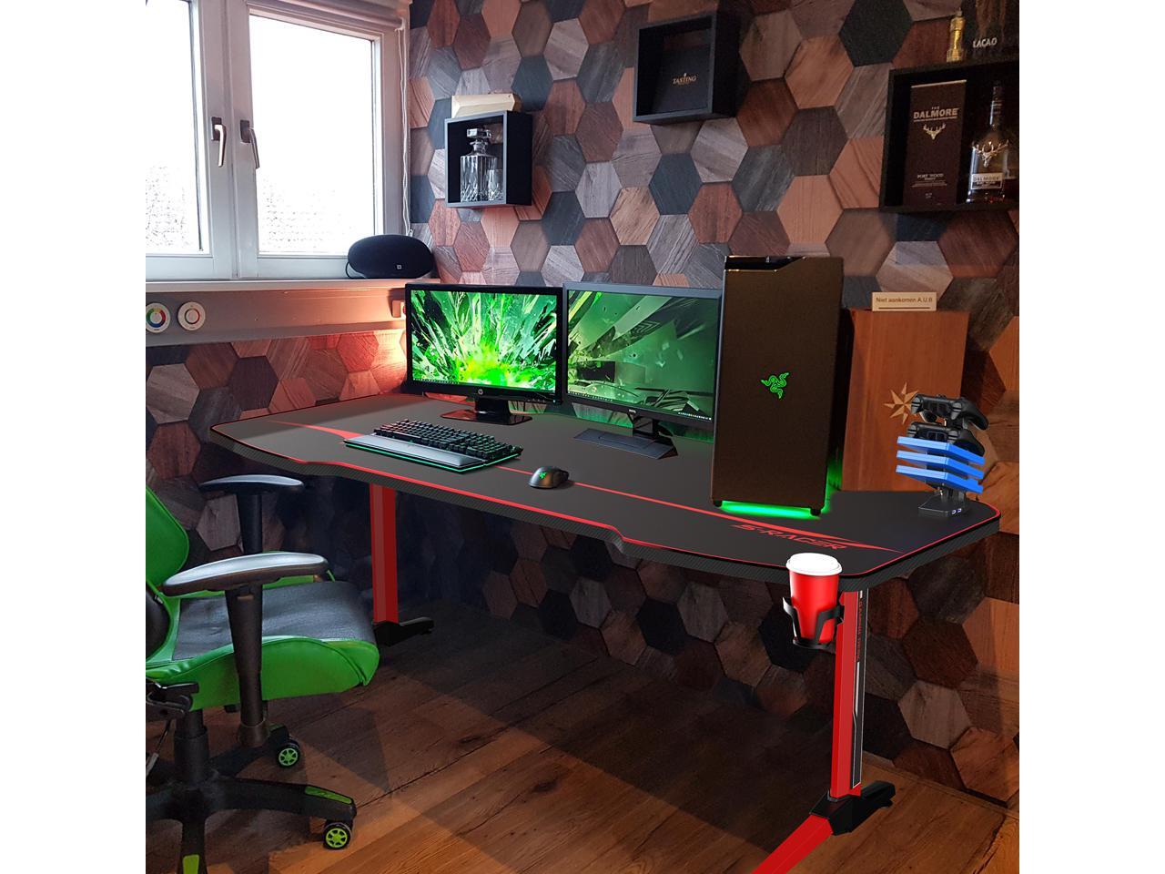 Homall 55 Inch Gaming Desk PC Computer Desk Home Office Table