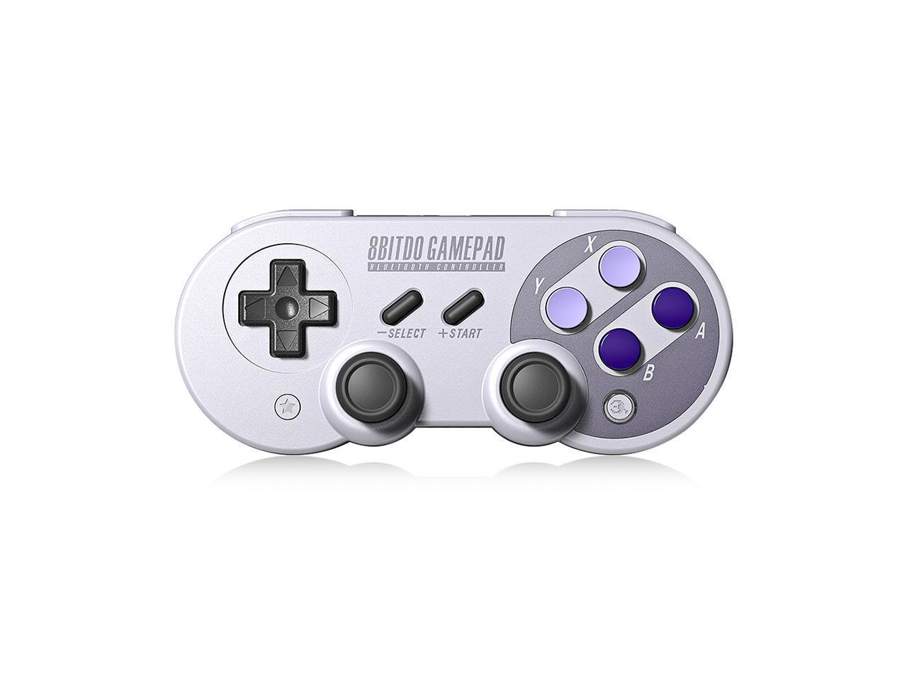 Game Controller 8bitdo Sn30 Pro Sn Edition Wireless Bluetooth 4 0 Gamepad For Windows Android Macos Steam Nintendo Switch Newegg Com