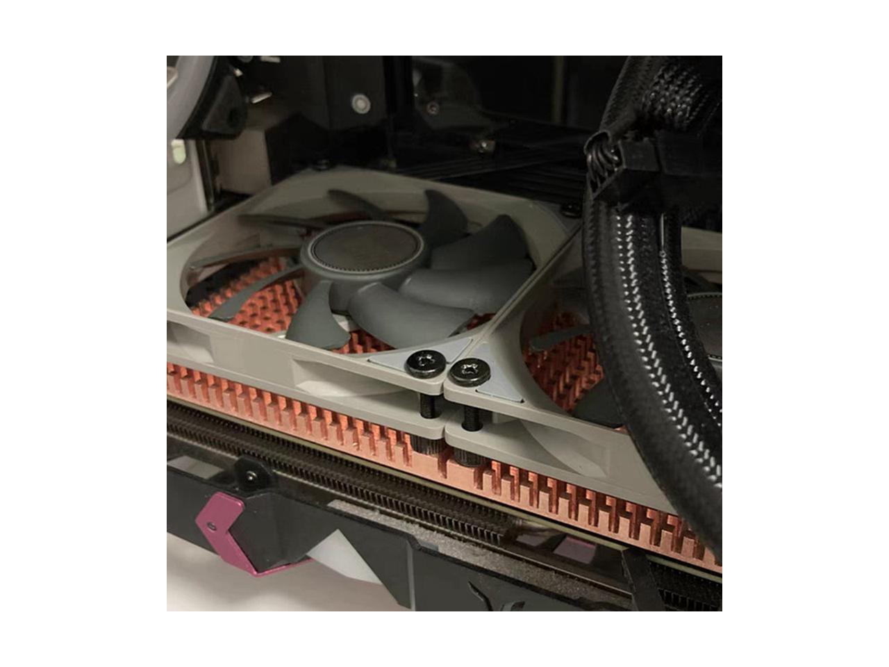 RTX 3060 3080 3090 Backplane Pure Copper Heat Sink Graphics Card Memory Auxiliary Radiator