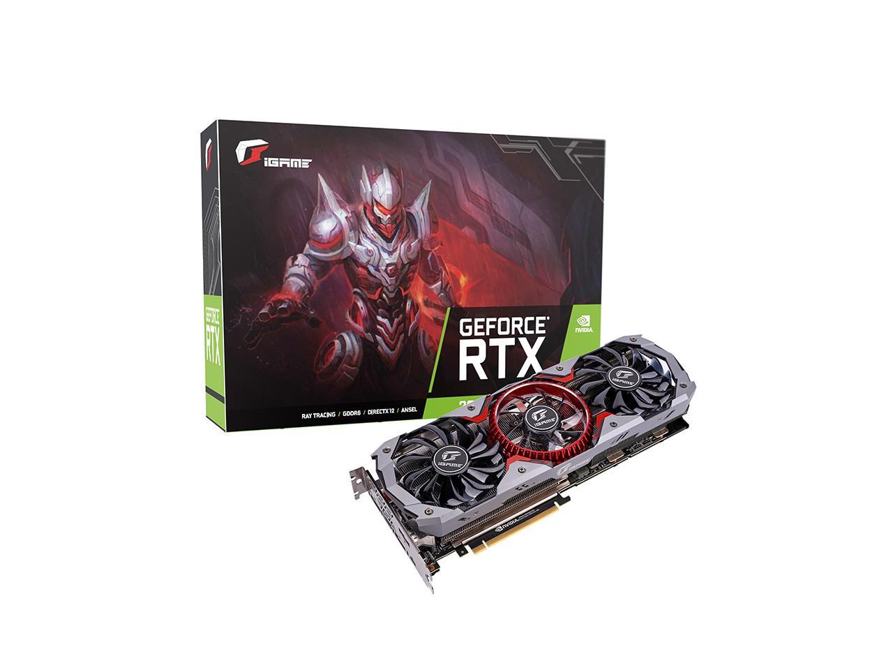 Colorful Igame Geforce Rtx 2080 Ti Advanced Oc Graphics Card Gddr6 11g Computer Video Card 1635mhz Directx 12 1 Newegg Com