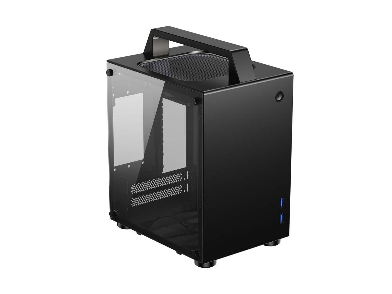JONSBO T8 Handle MiniITX Computer Case Aluminum Tempered Glass Desktop