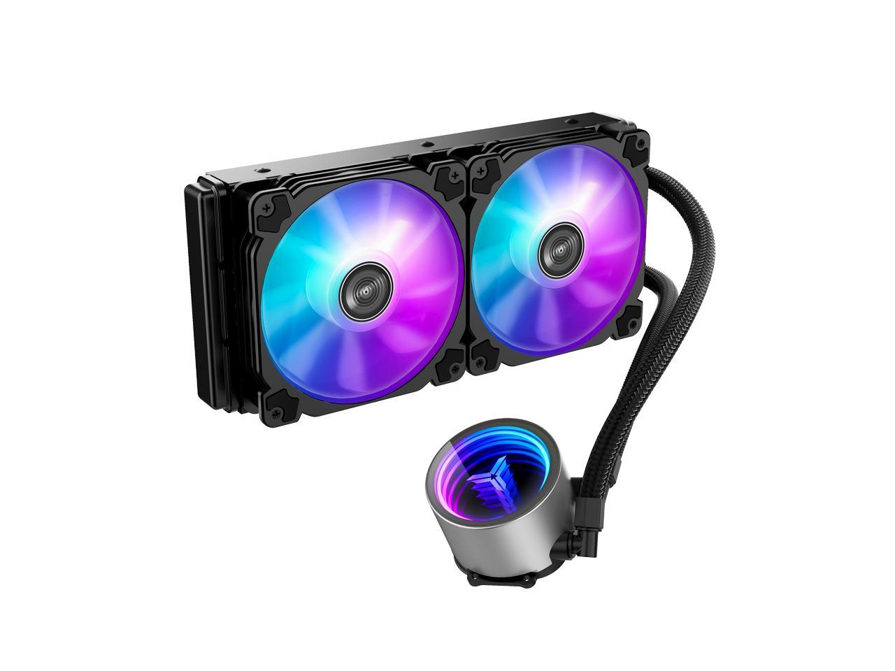 Jonsbo Cpu Cooling Shadow Tw4-240 Color 120mm 2 Fans Mirror Argb Pump 