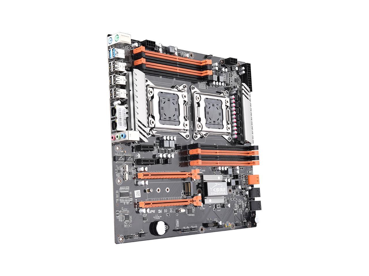 Jingsha X79 Dual Cpu Motherboard Intel Xeon Lga 2011 E5 V2 Ws