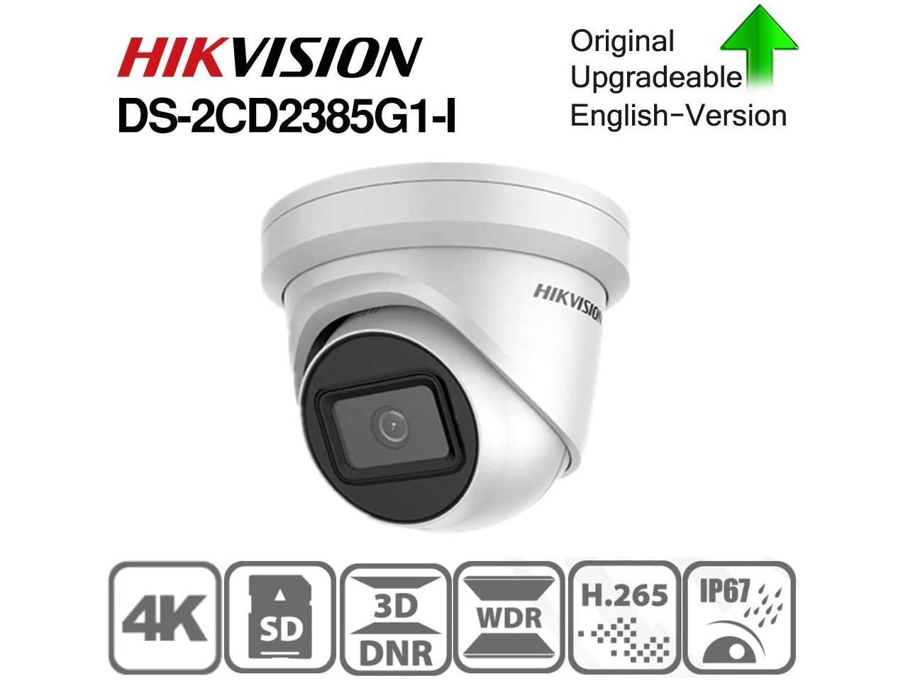 Hikvision 8MP IP CCTV Bullet PoE 2.8mm Network Camera 4K Darkfighter Outdoor 30m 