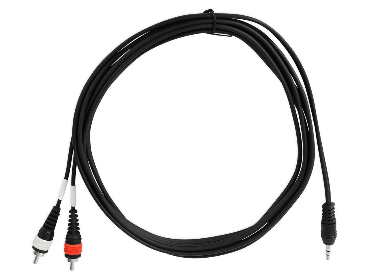 1 8 trs to dual rca cable