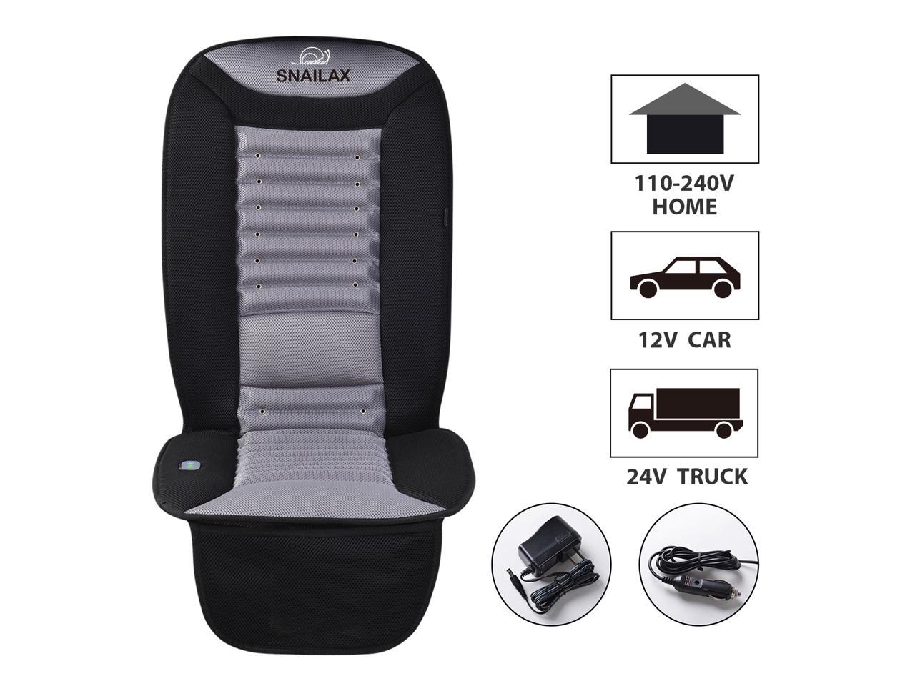 snailax cooling car seat pad cushion massage office chair air conditioned fan seat cover