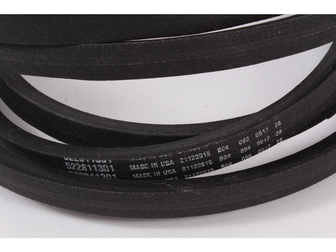 Genuine Husqvarna 522811301 Deck Belt Fits MZ52 MZT52 MZ52LE MZ5225