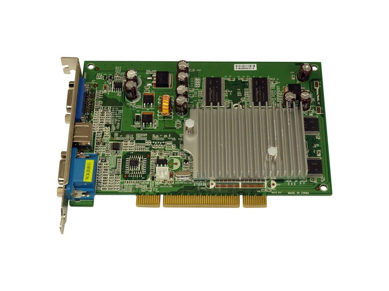 PNY GeForce FX 5200 Video Card VCGFX522PEB - Newegg.com