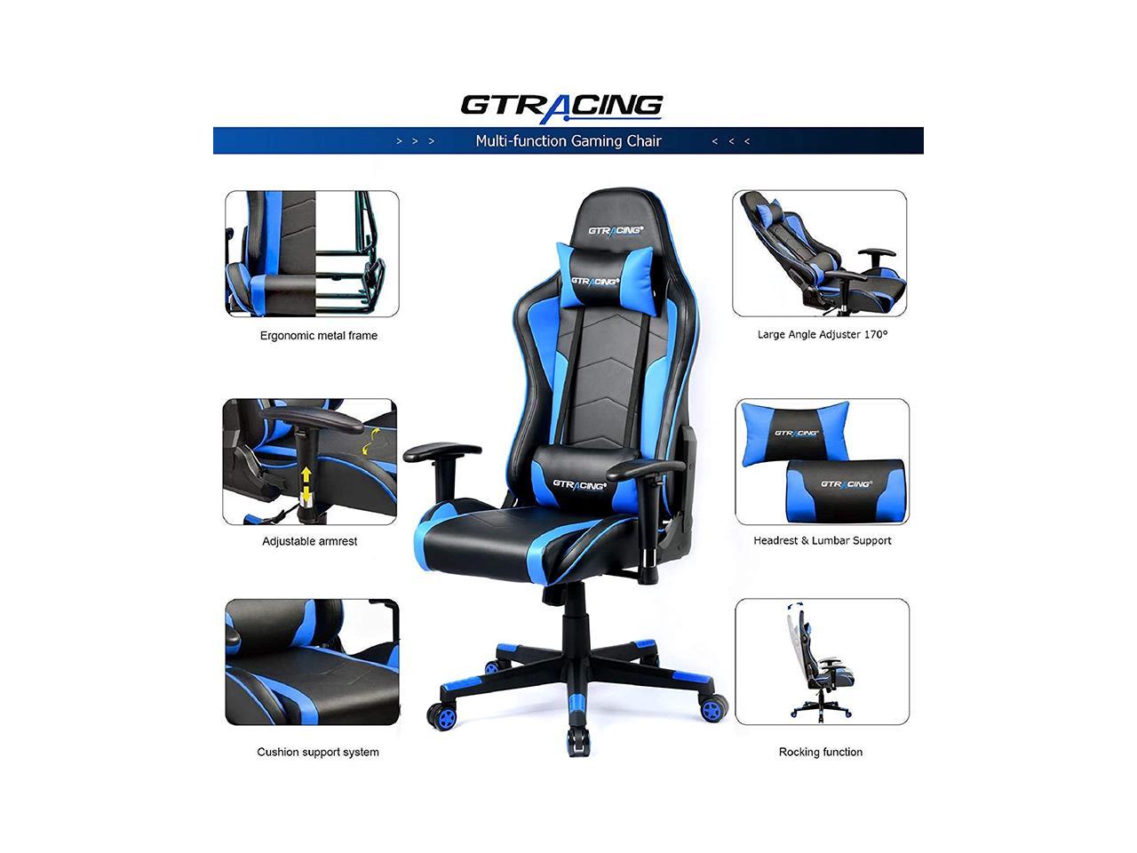 gtracing gaming chair with speakers