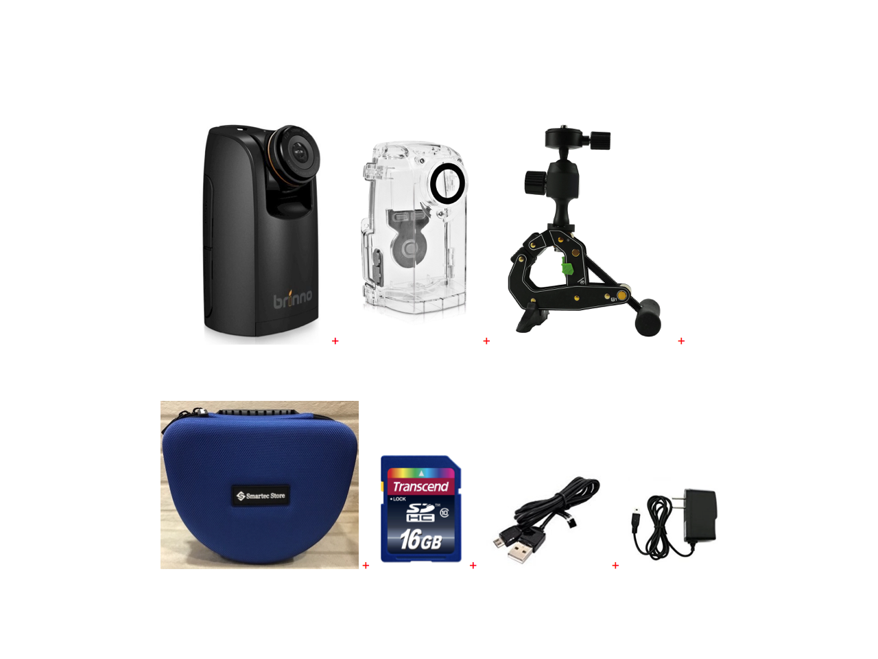 Brinno Construction Time Lapse Camera Bcc200 Bundle Smartec Camera Bag 16gb Sd Usb Data Cable Power Supply Newegg Com