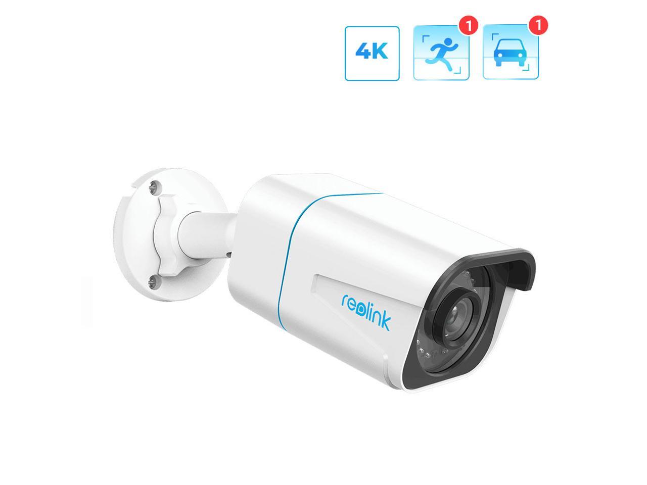 Reolink 4K Outdoor Security Camera, Smart Human/Vehicle Detection Audio