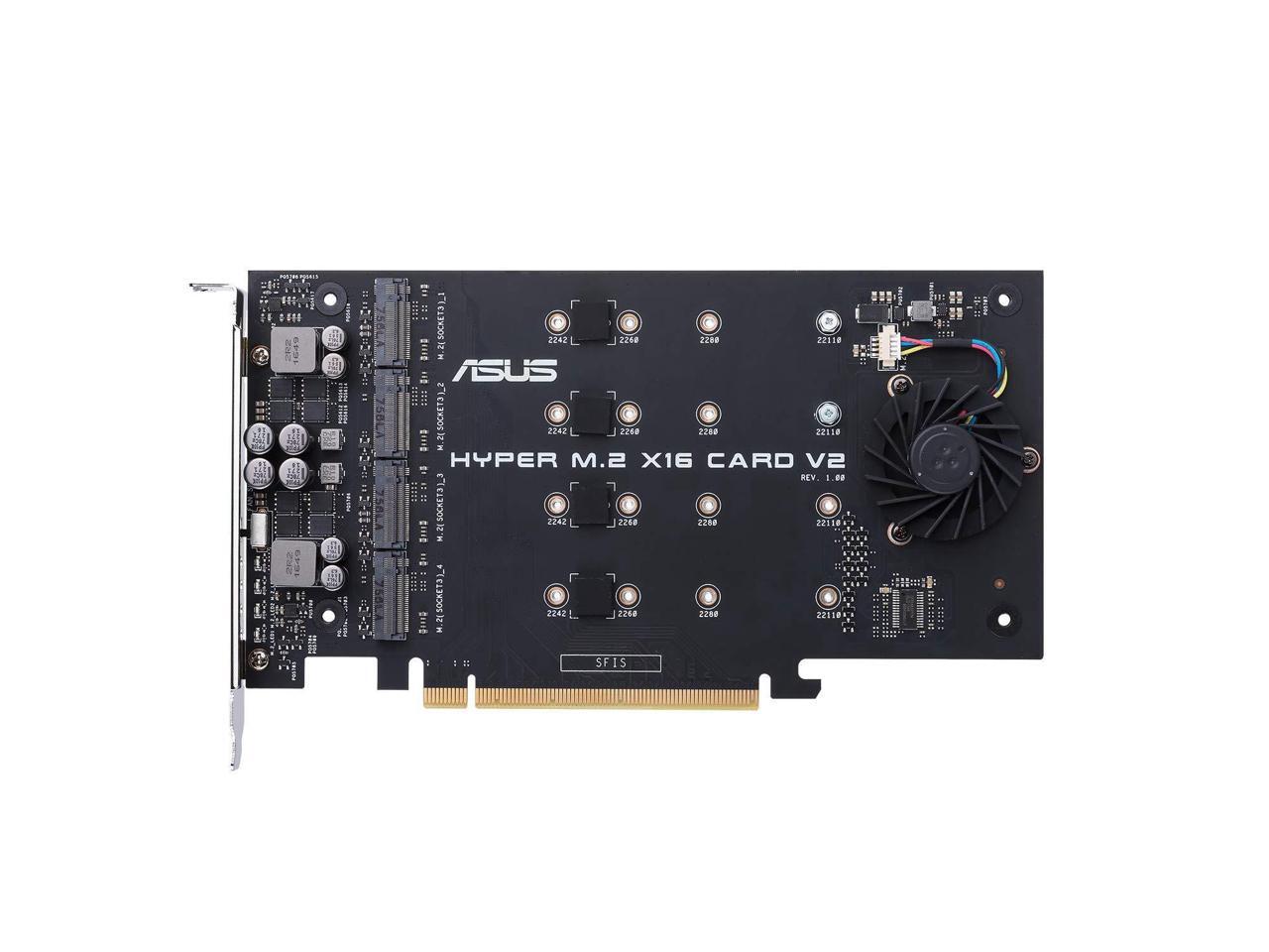 Asus hyper m 2 x16 pcie 3 0 x4 nvme newegg