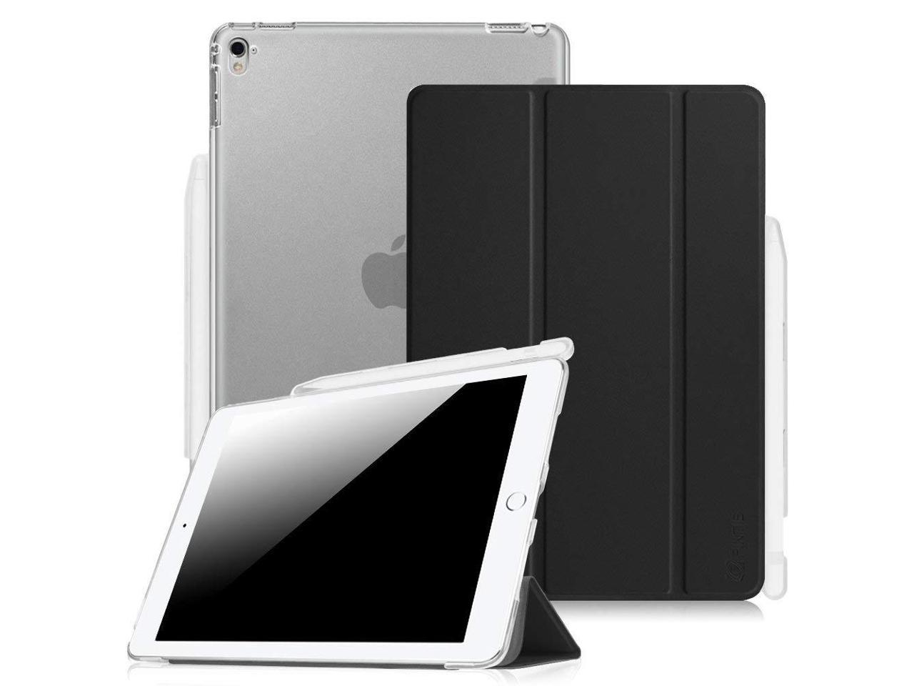 Fintie Ipad Pro 9 7 Case With Built In Apple Pencil Holder Slim Shell Standing Cover With Translucent Frosted Back Protector Auto Wake Sleep For Apple Ipad Pro 9 7 Inch Tablet Black Newegg Com