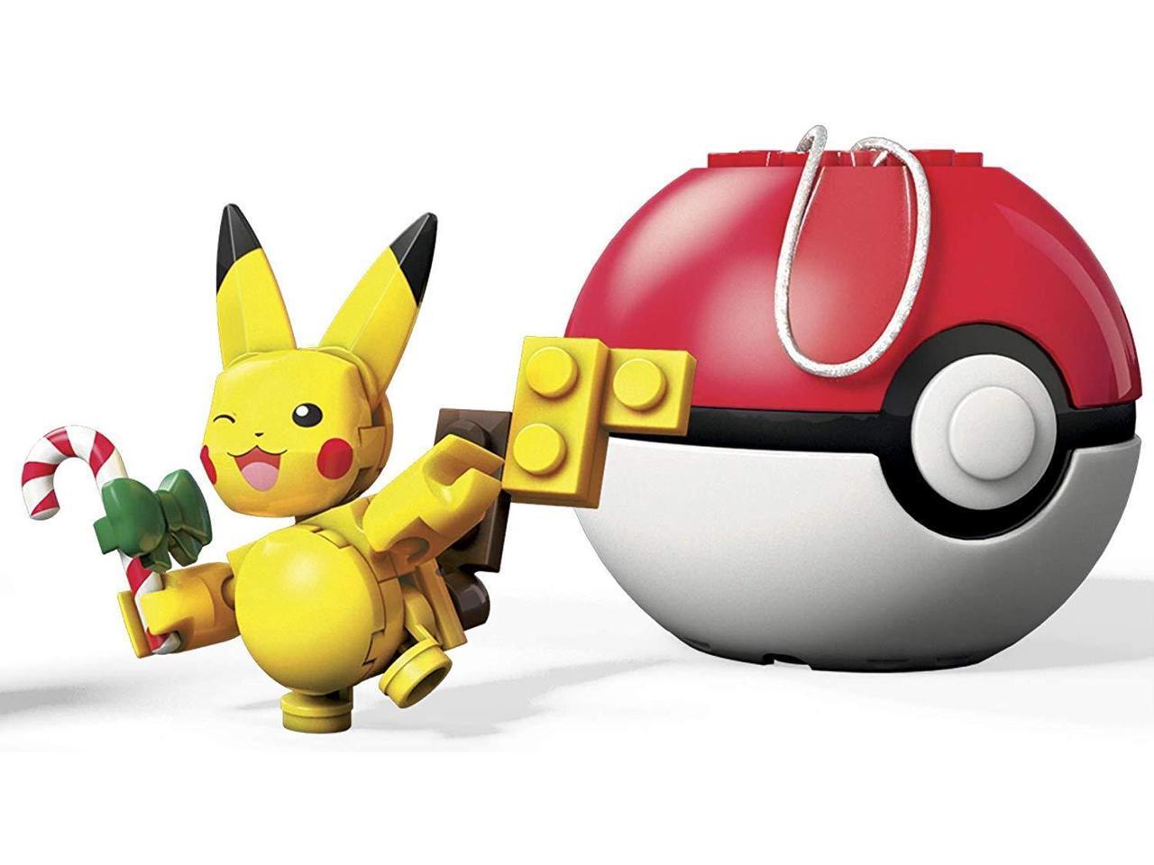 Mega Construx Pokemon Candy Cane Pikachu Building Set Newegg Com
