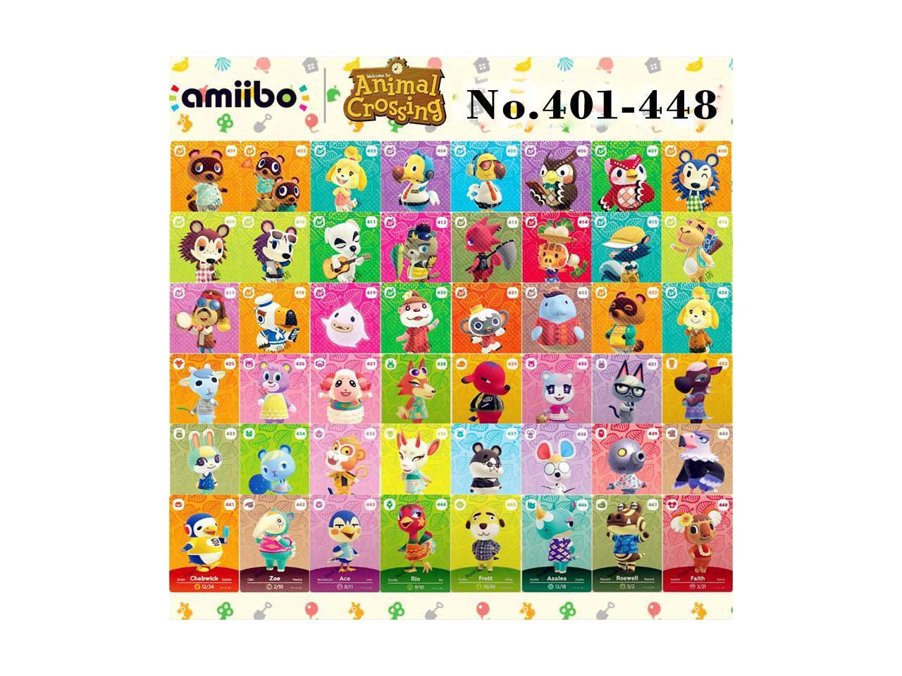 Animal Crossing Amiibo Cards Series 5 All Cards 401 - 448 Nintendo Switch  NEW