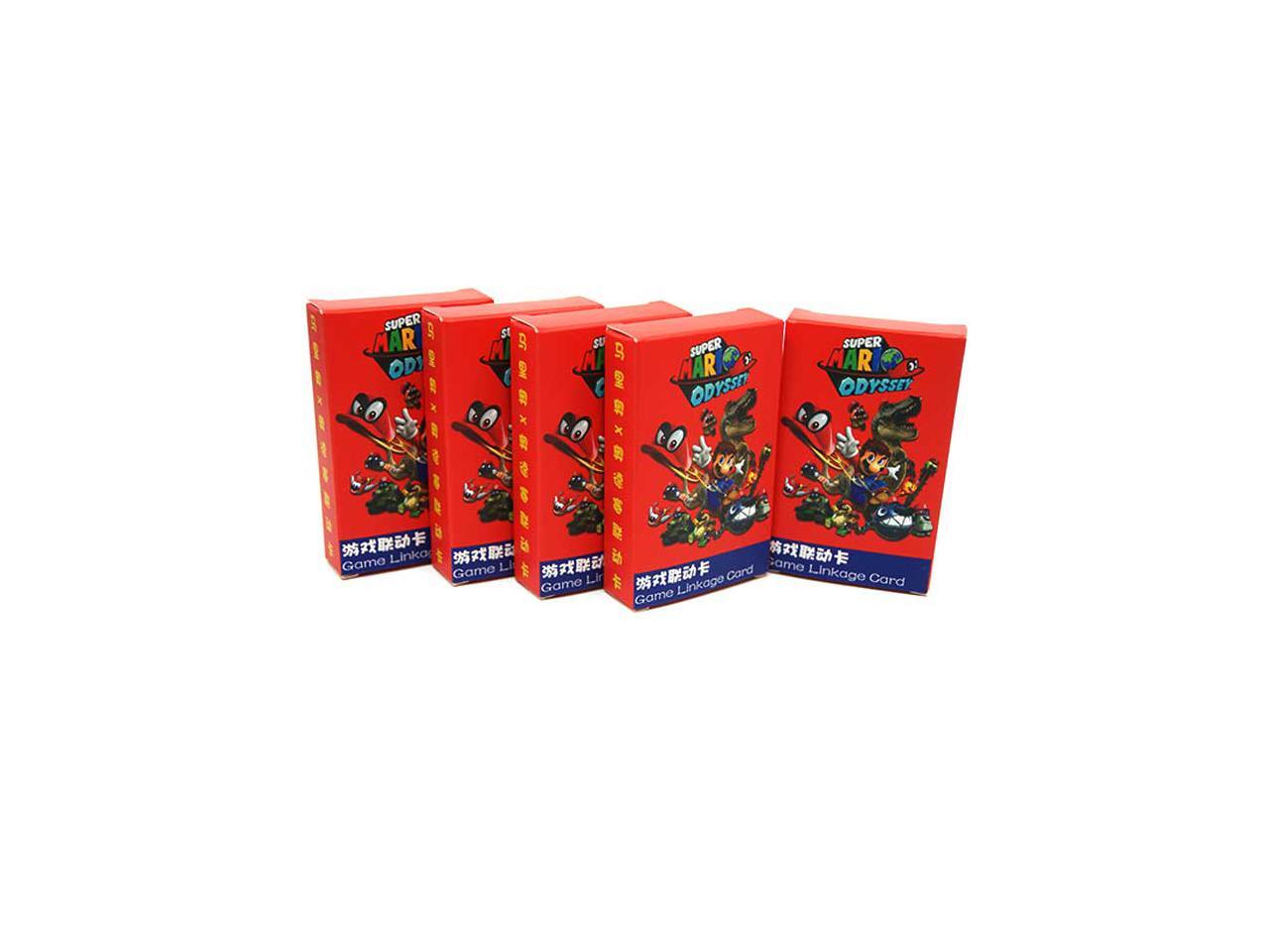 super mario odyssey amiibo cards
