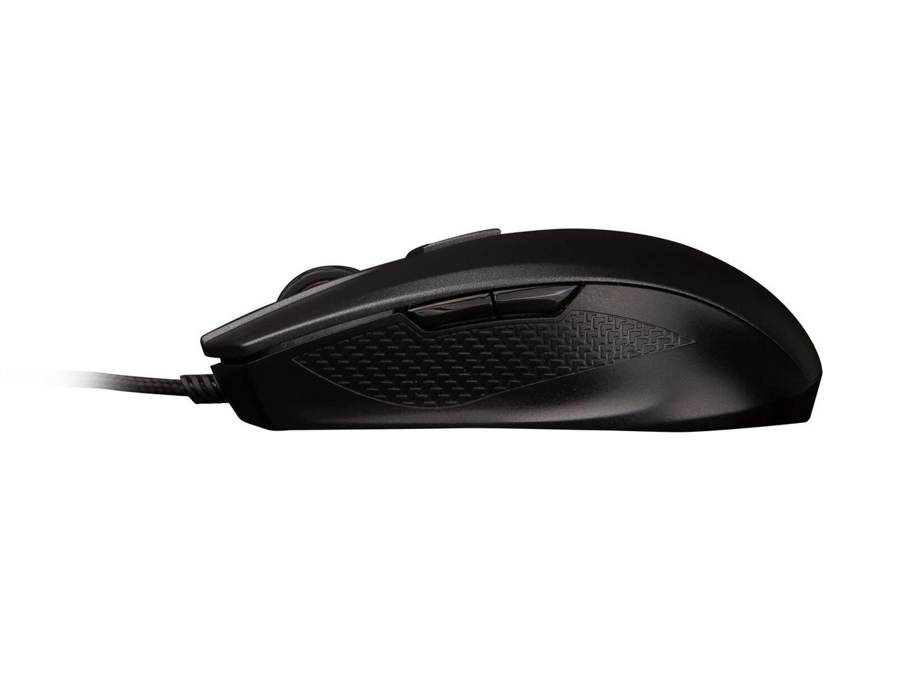 MSI Clutch GM40 Black GAMING Mouse, USB Wired, Unmatched Ambidextrous