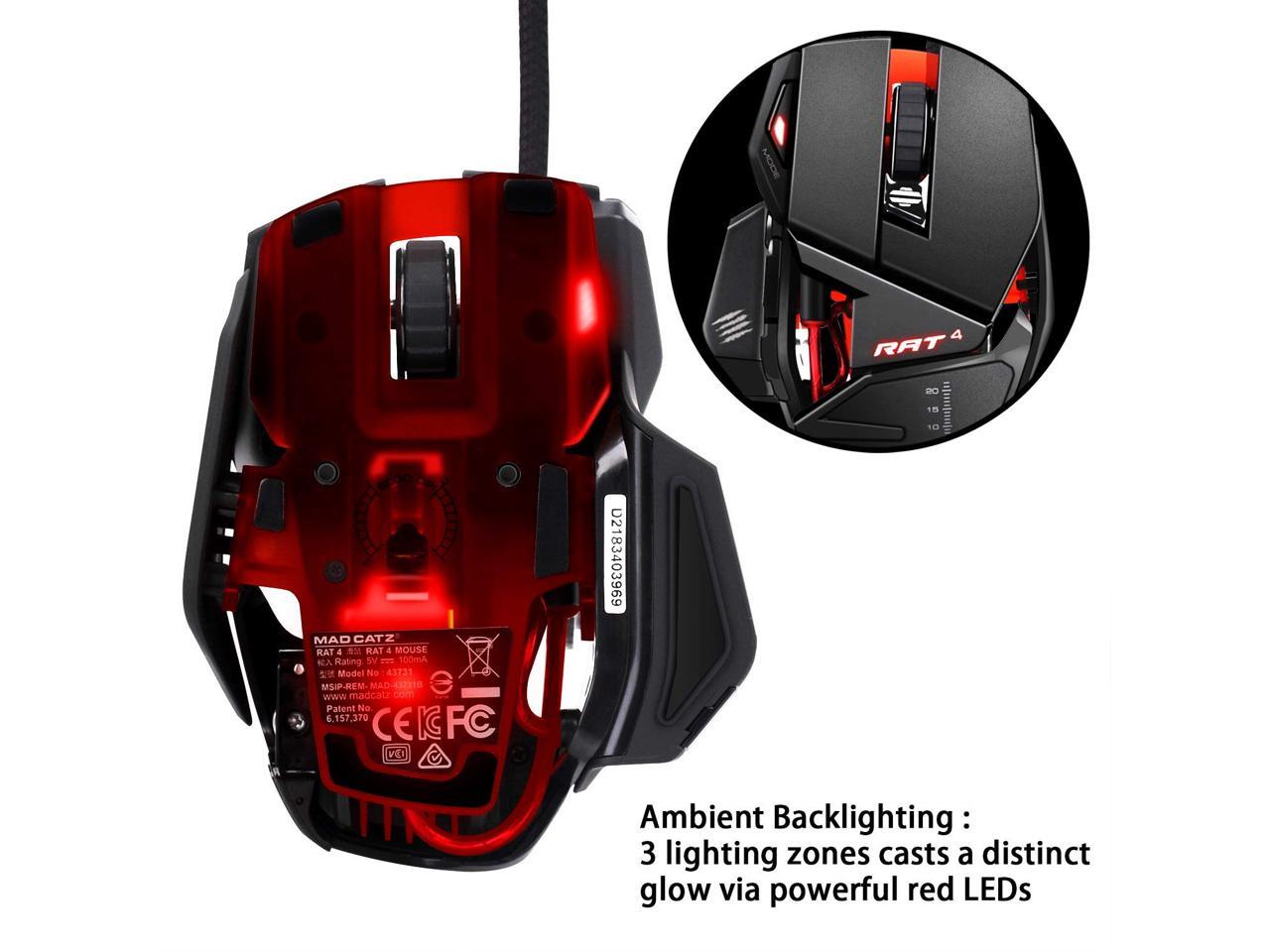 Blackweb rgb programmable gaming mouse with adjustable palm rest driver