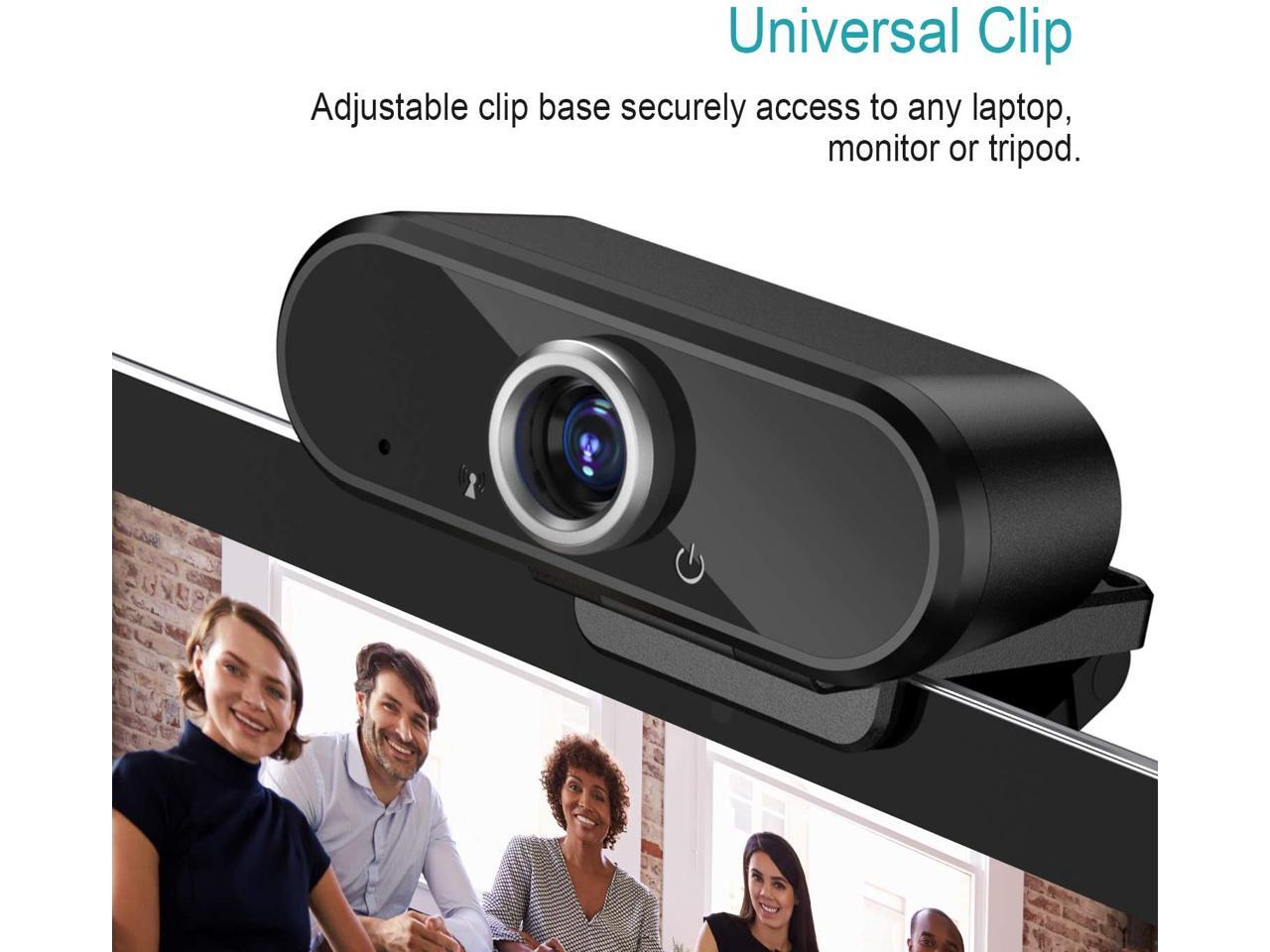 Recording FHD Live Streaming Camera 90/° Wide Angle Lens /& Rotatable Base for Video Calling ieGeek 1080P Webcam with Microphone Conferencing USB Webcam w//Mic for Computer PC Desktop Laptop