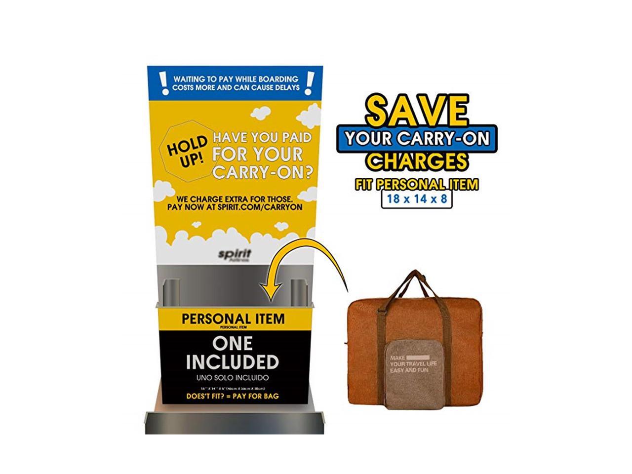 Spirit Airlines Carry On Price Spg Pack Com