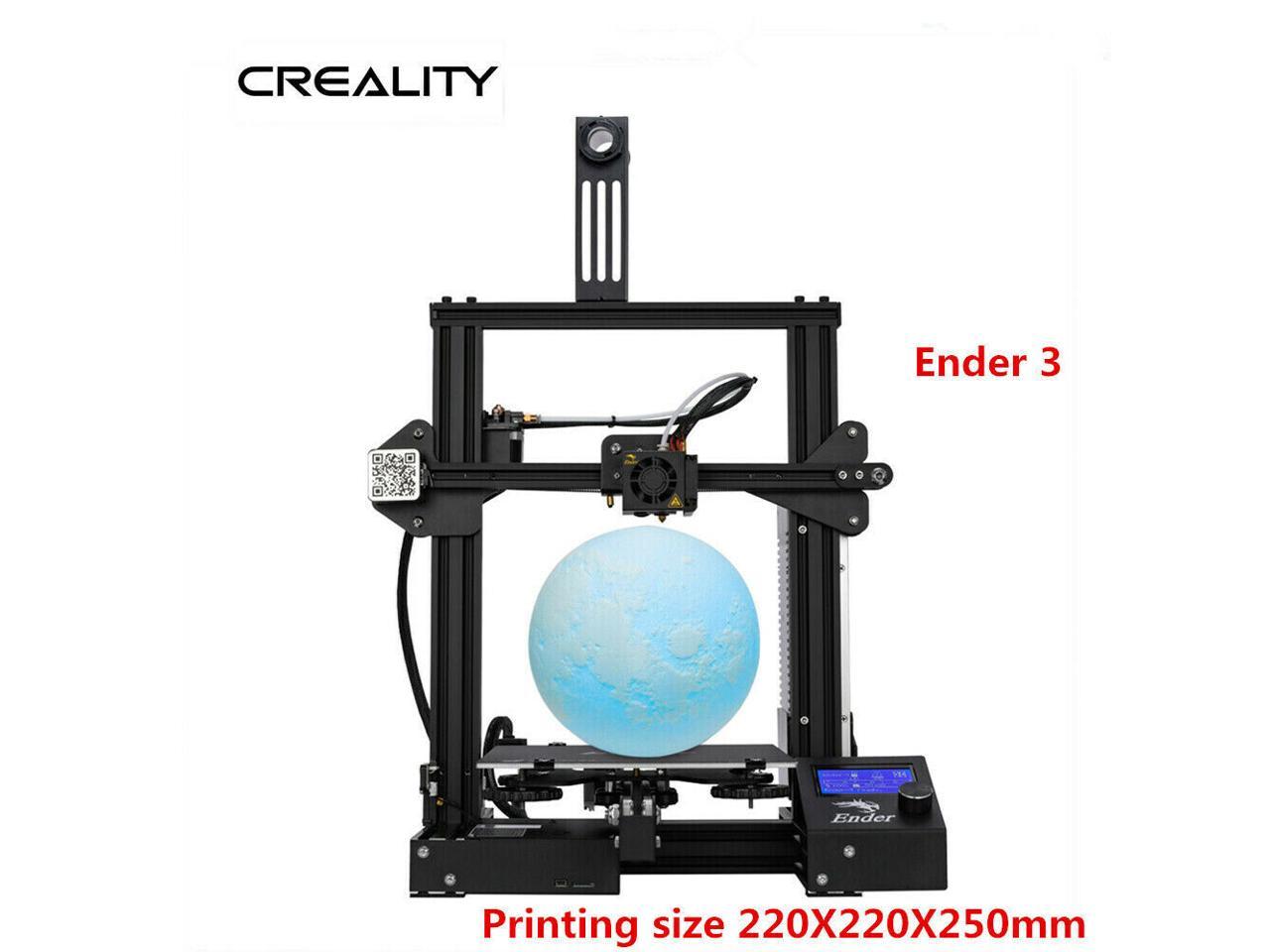 Creality Ender 3/Ender 3 Pro 3D Printer 220X220X250mm DC 24V 1.75mm PLA US Stock 