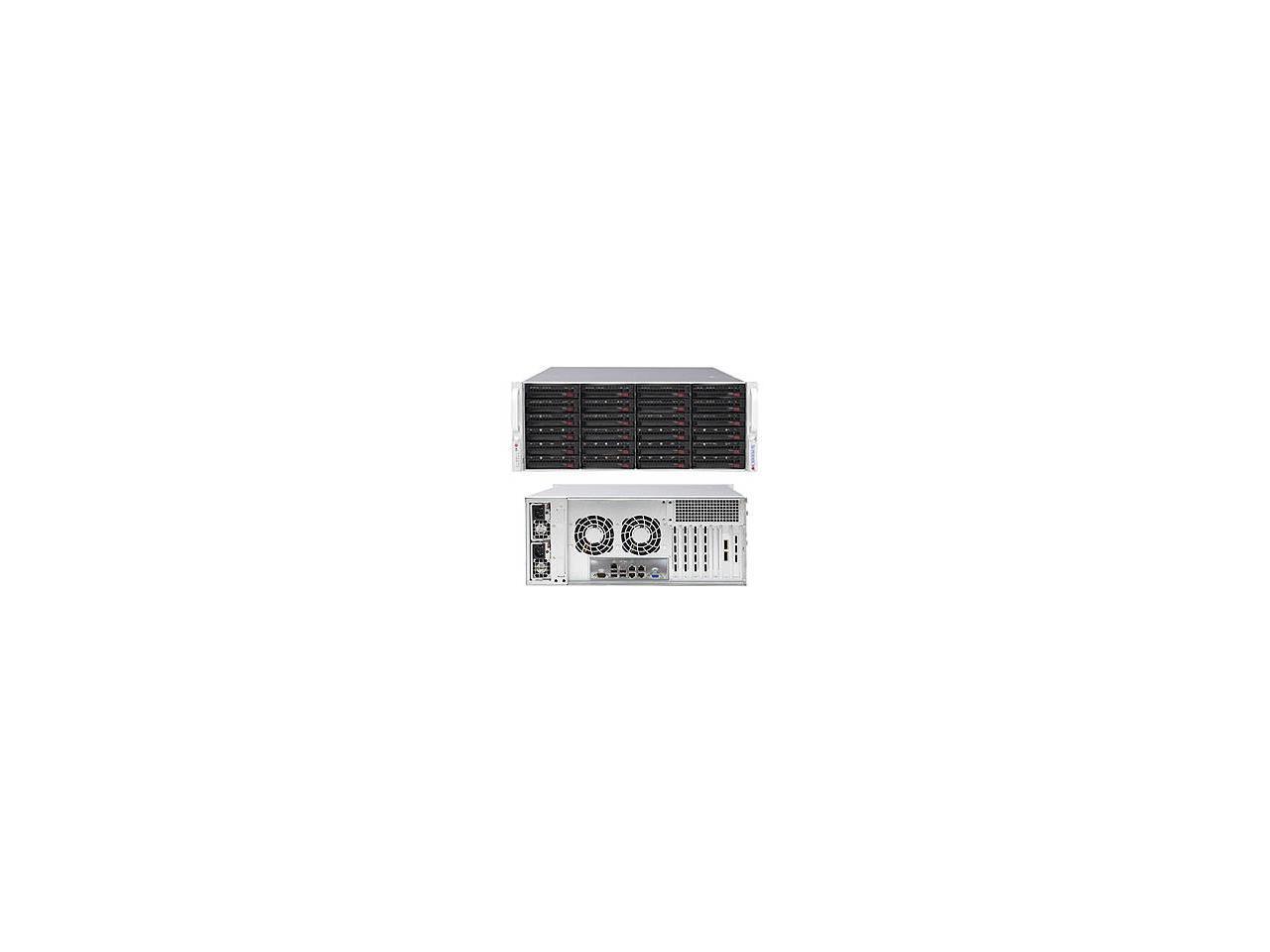 SUPERMICRO CSE-846BE1C-R1K23B Black 4U Rackmount Server Case - Newegg.com