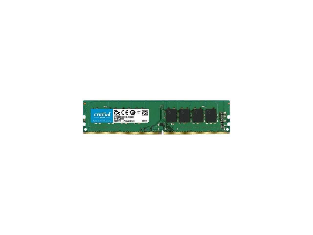 Crucial Memory CT16G4XFD8266 16GB DDR4 2666 ECC VLP Retail 