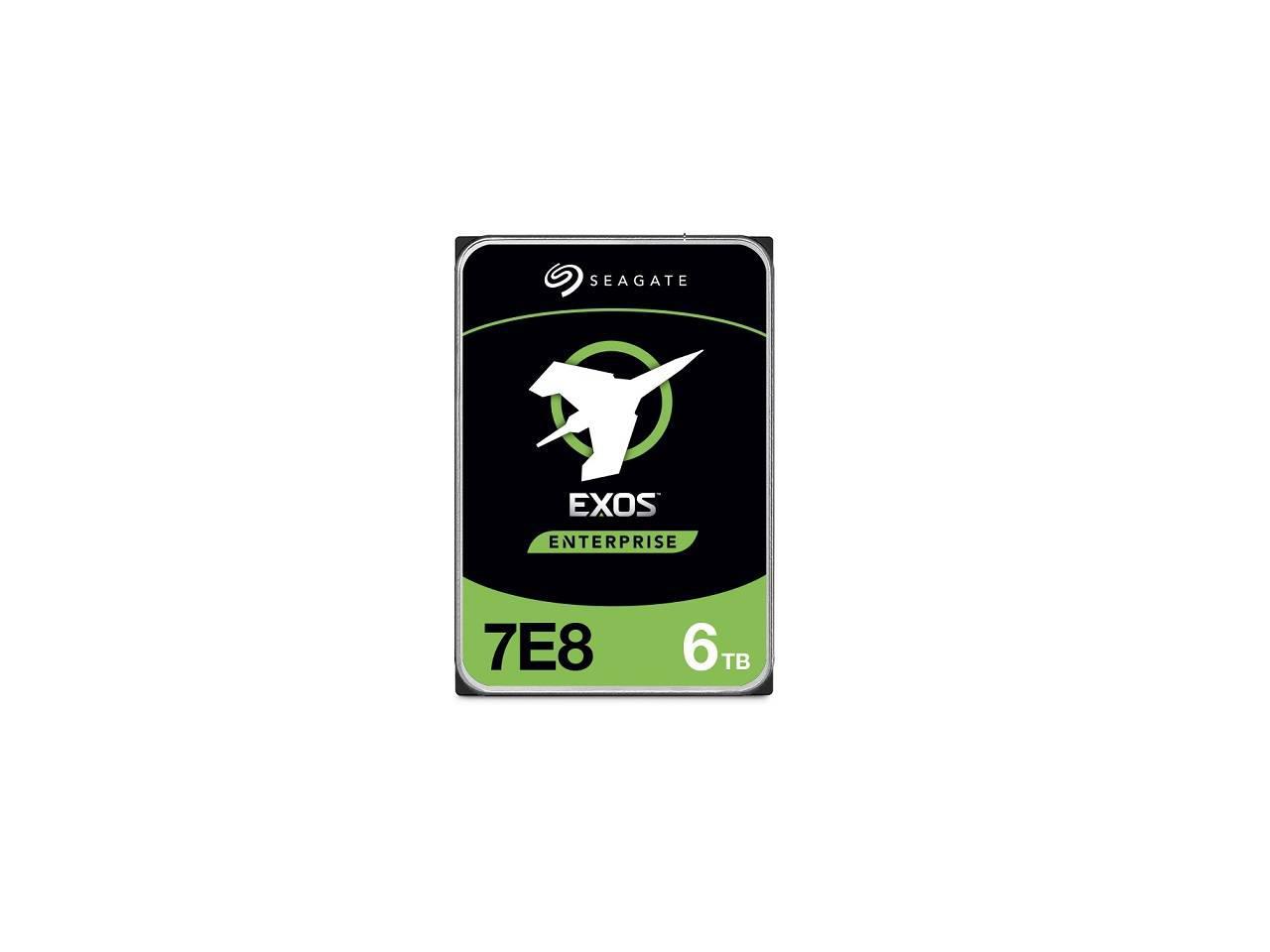 Seagate Exos 7E8 Enterprise 6TB 7200RPM 256MB 512N SATA 6Gb/s 3.5 ...