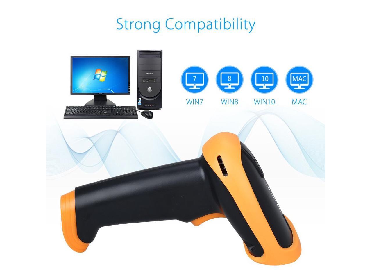 Nexanic S6 Wireless 1D Barcode Scanner Cordless 1D Bar Code Reader iOS