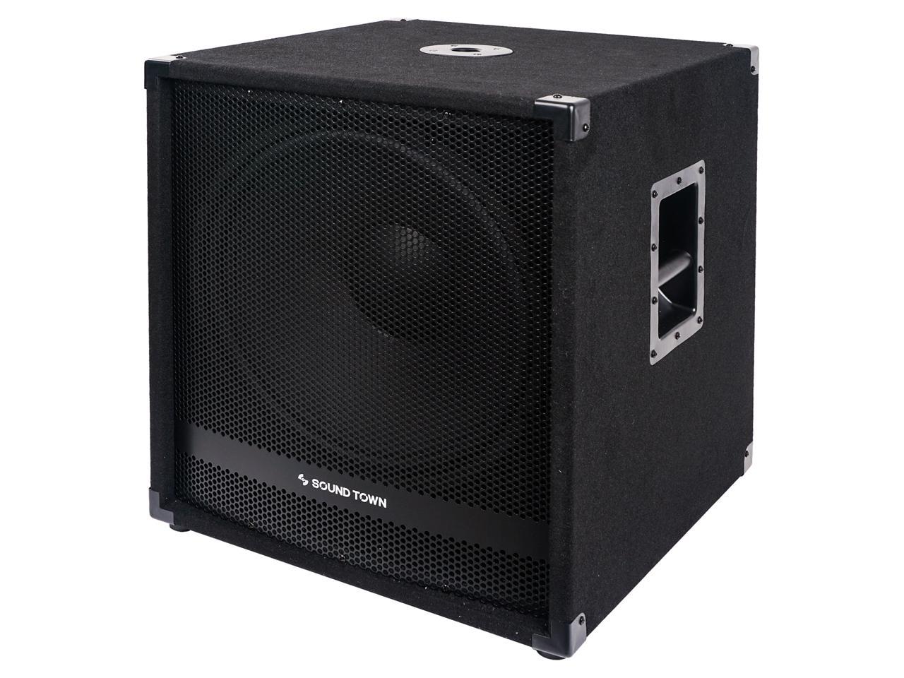 Sound Town Pair of 18” 4800 Watts Powered Subwoofers with ClassD