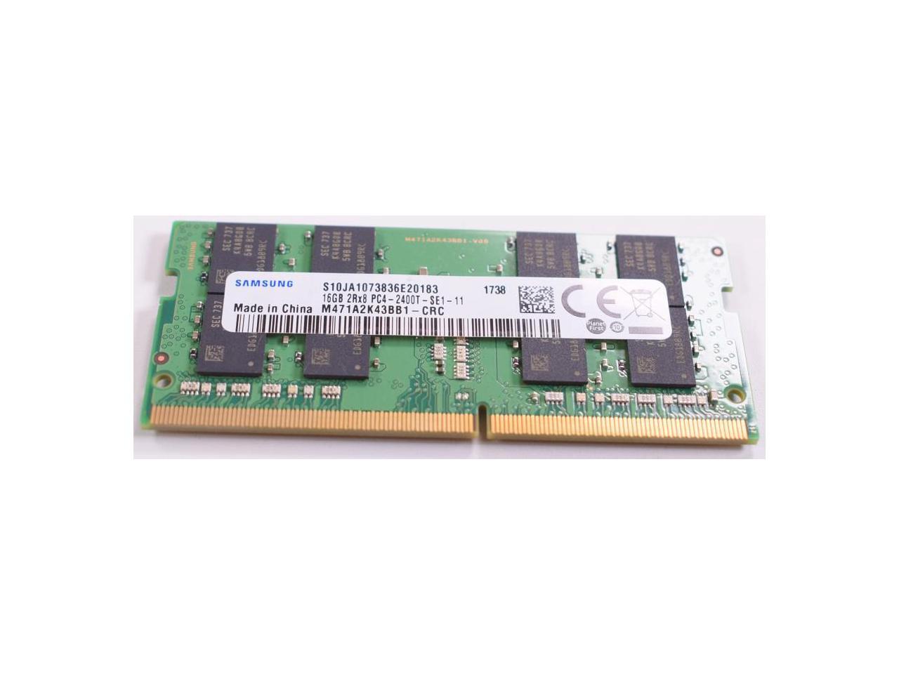 M471A2K43BB1-CRC Samsung 16 gb Pc4-19200 Ddr4-2400mhz So-Dimm Memory ...