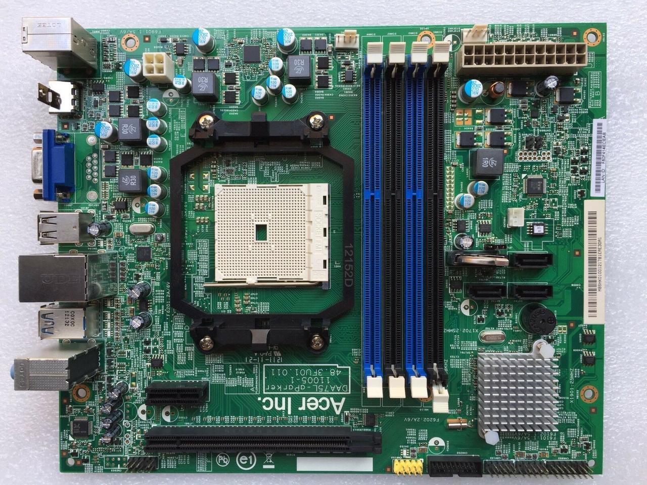 Acer Aspire X3470 AMD DAA75L-aParker 11005-1 48.3FU01.011 Desktop